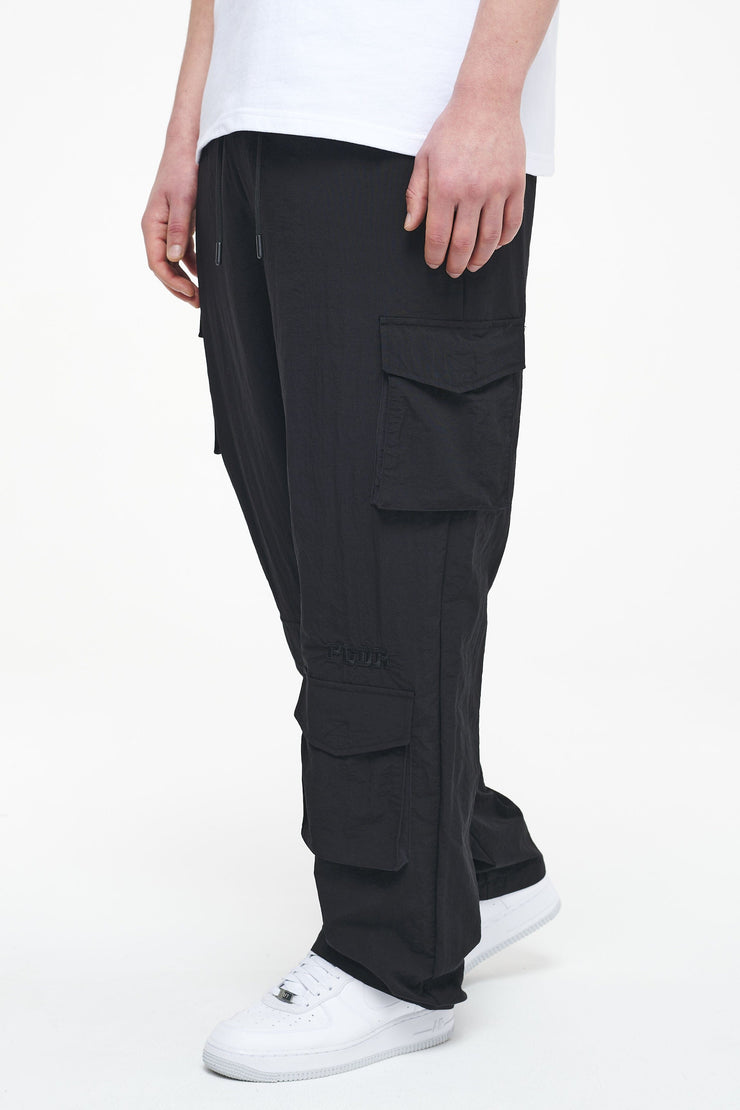 Pegador Bonac Baggy Track Pants Black