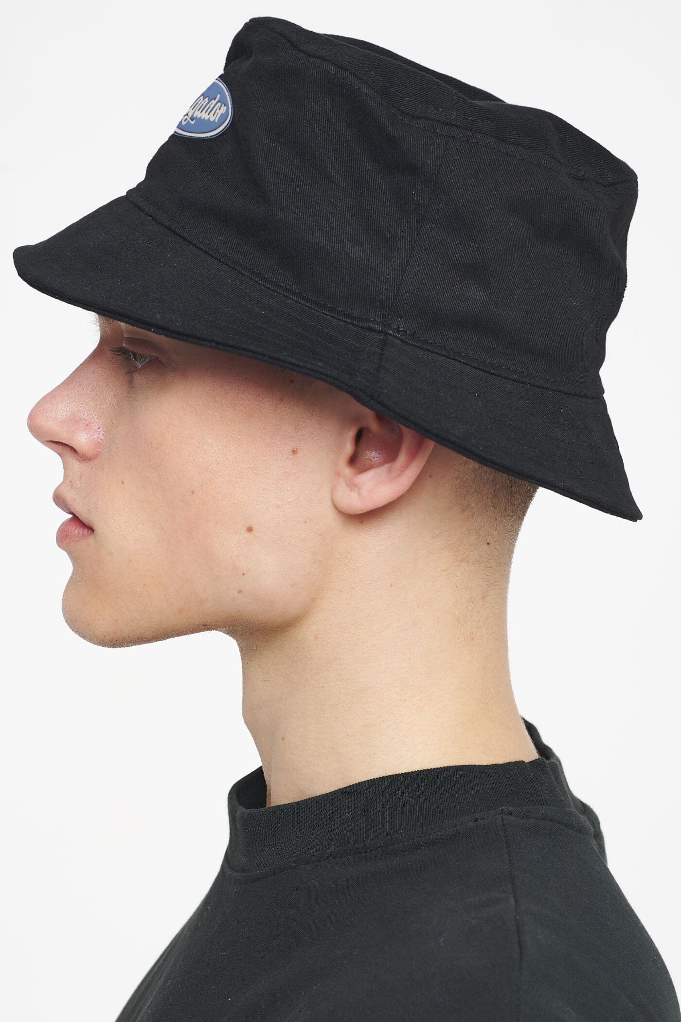 West Bucket Hat Black Headwear Trust The Process | Men 