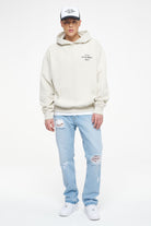Wallace Oversized Hoodie Vintage Washed Angels Cream Hoodies | Men Trust The Process | Men 