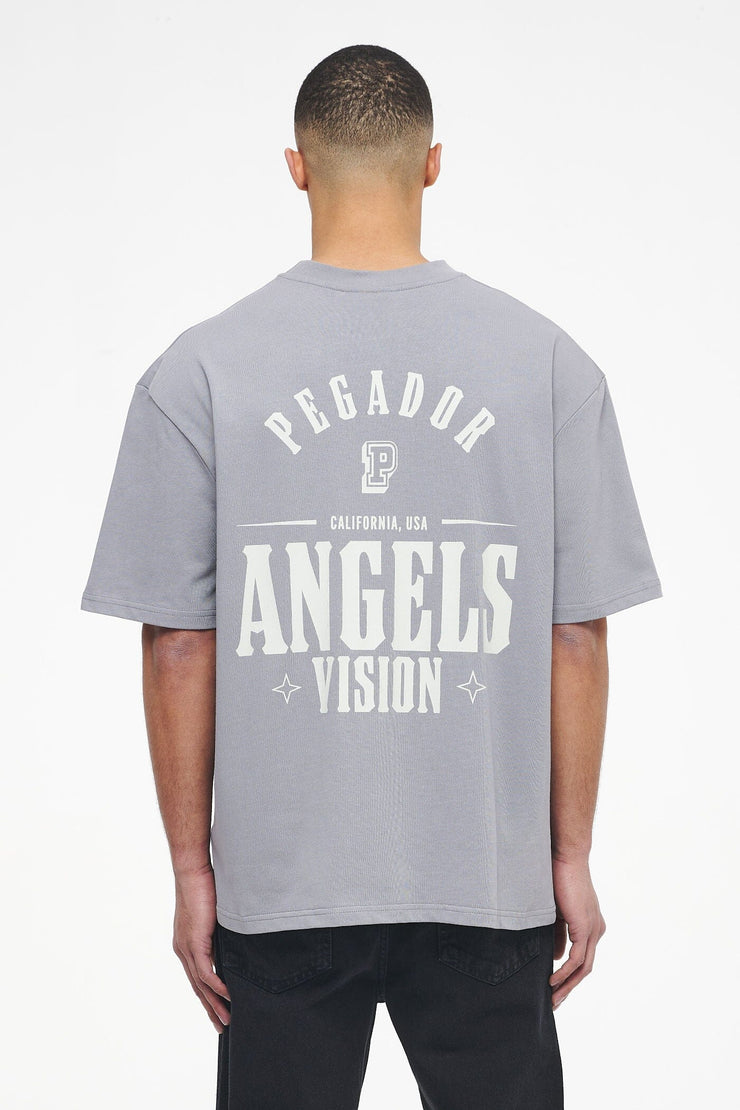 Pegador Salal Oversized Tee Vintage Washed Dusk Grey