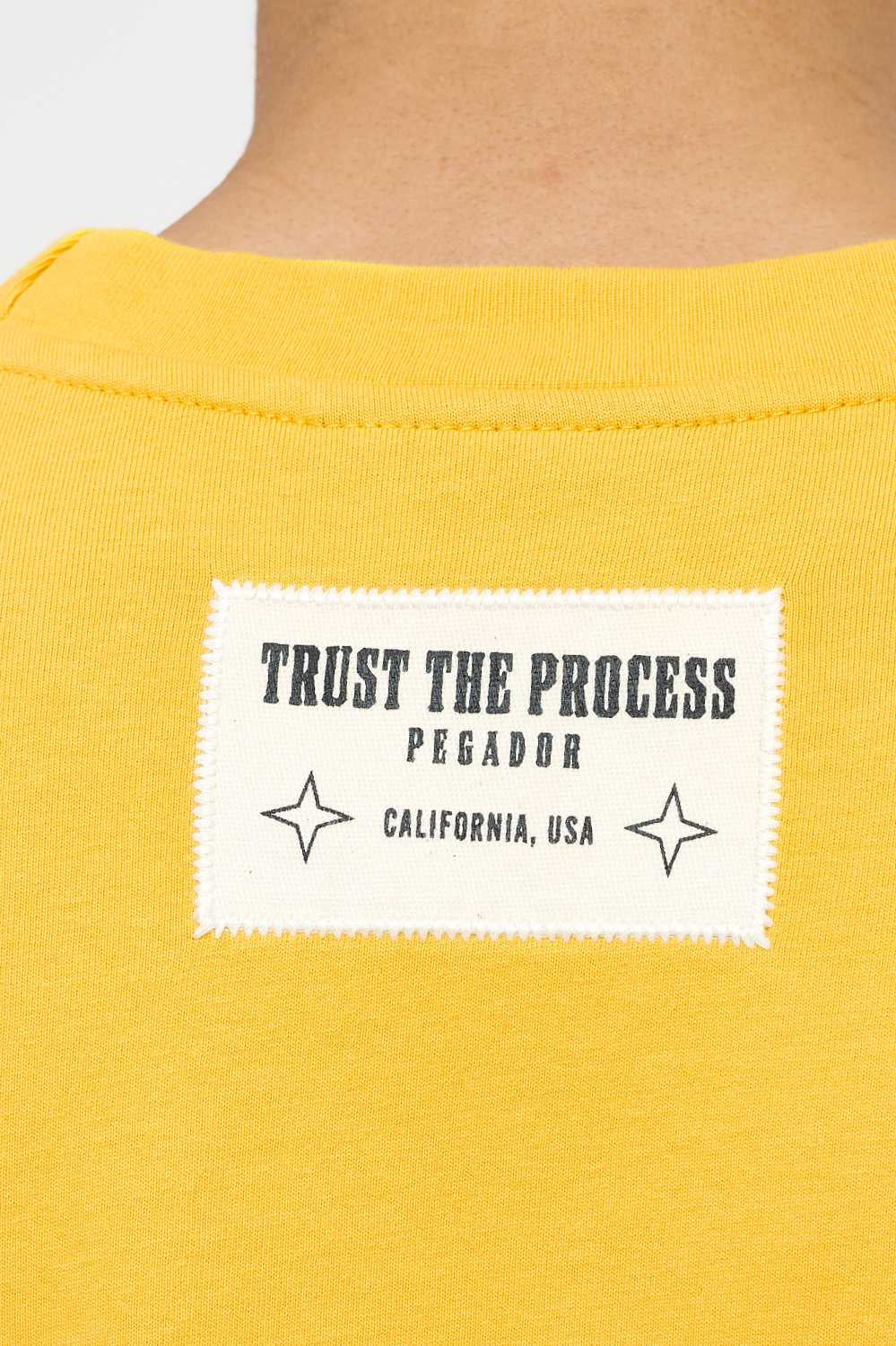 Cordova Oversized Tee Vintage Washed Solar Yellow Tees | Men Trust The Process | Men 