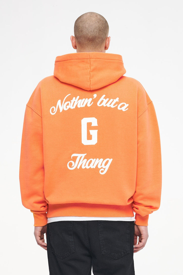 Pegador Skena Oversized Hoodie Vintage Washed Sunrise Orange