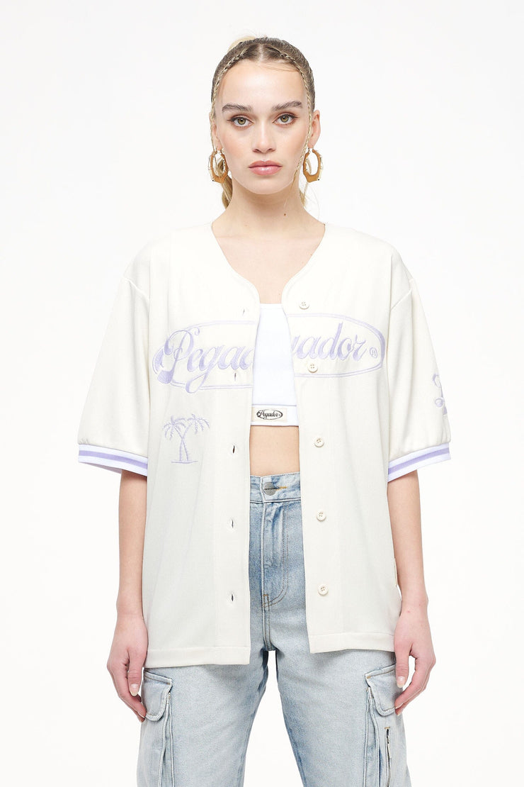 Pegador Angeles Oversize Baseball Shirt Angels Cream