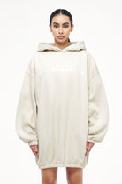Lulea Oversized Hoodie Dress Vintage Washed Angels Cream Hoodies | Women Trust The Process | Women 