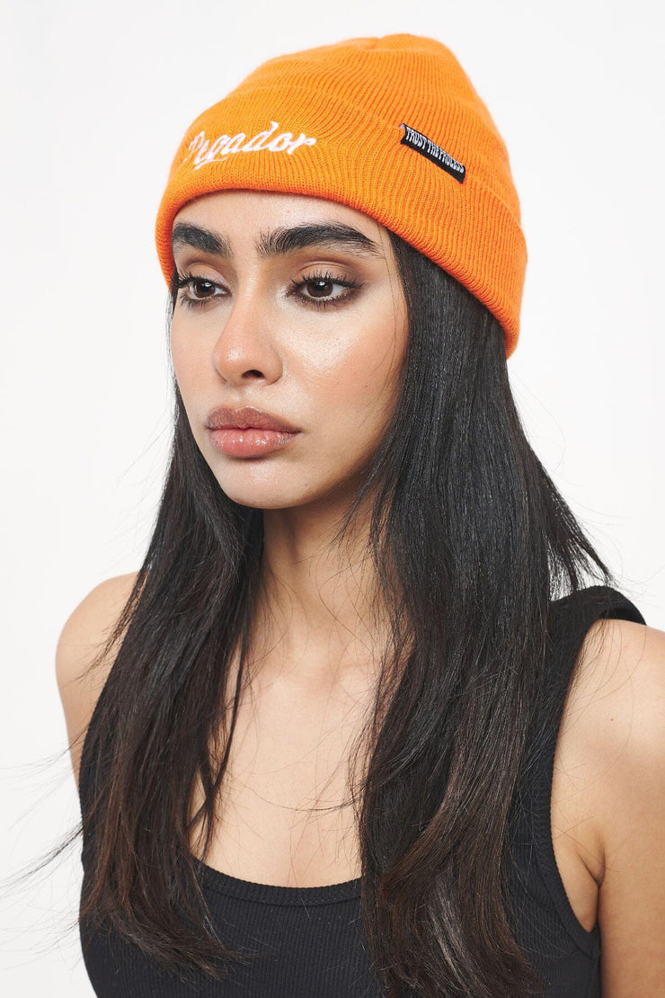 Pegador Birch Fisherman Beanie Sunrise Orange White