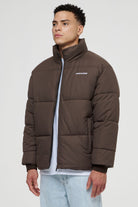 Solin Puffer Jacket Brown Jackets | Men Ahead of Time Male 