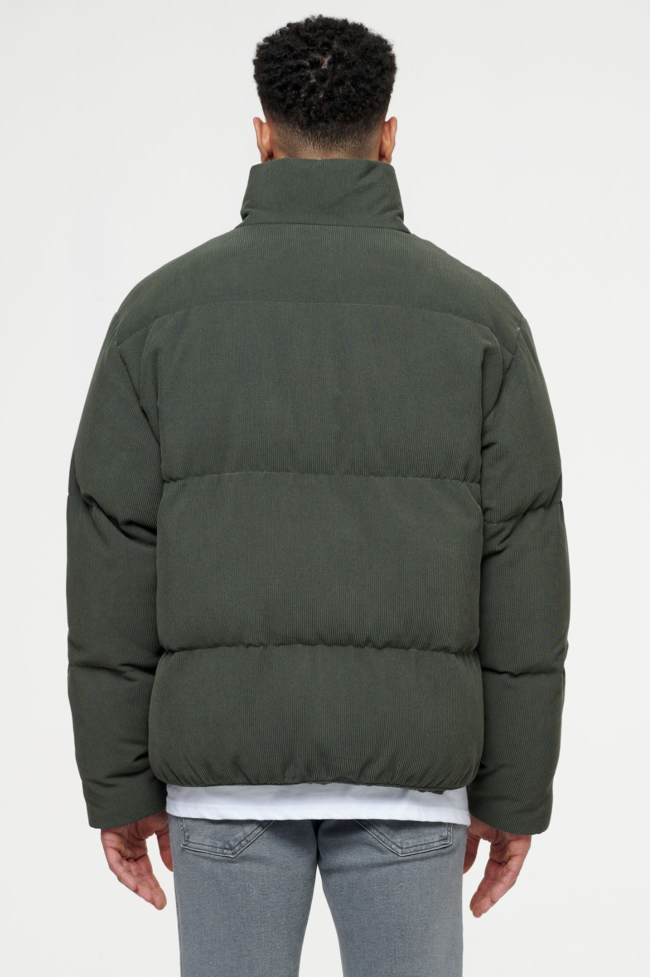 Sundre Cord Puffer Forest Green Jackets | Men Ahead of Time Male 