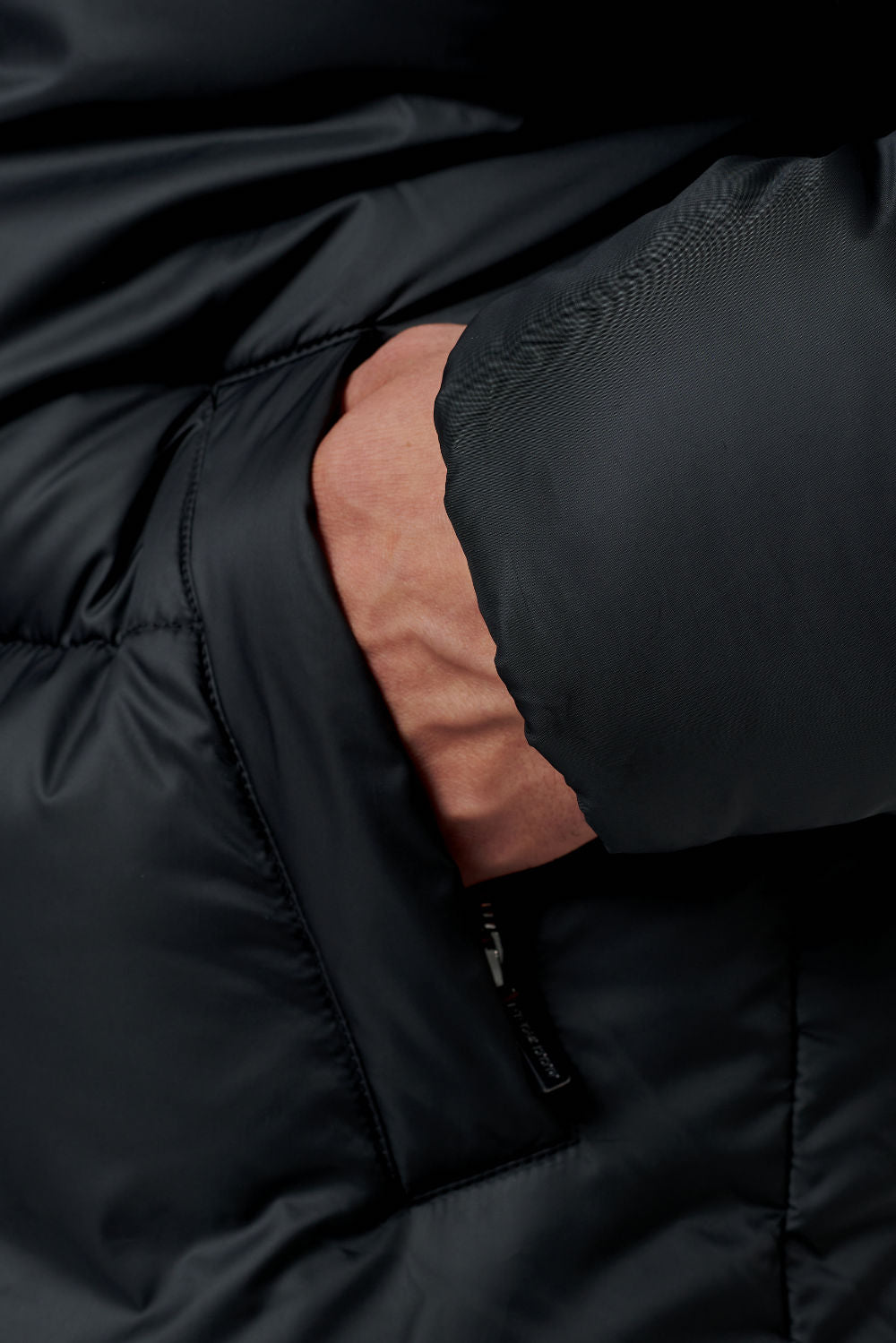 Pula Hooded Puffer Jacket Black Jackets | Men Ahead of Time Male 