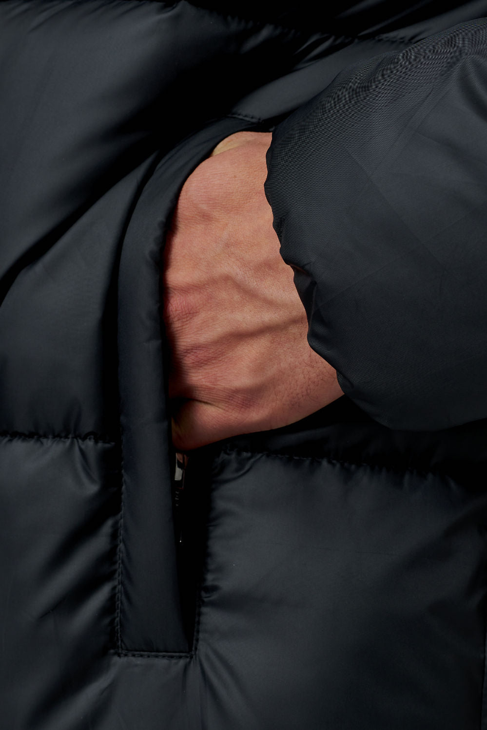 Vigo Puffer Coat Black Jackets | Men Ahead of Time Male 