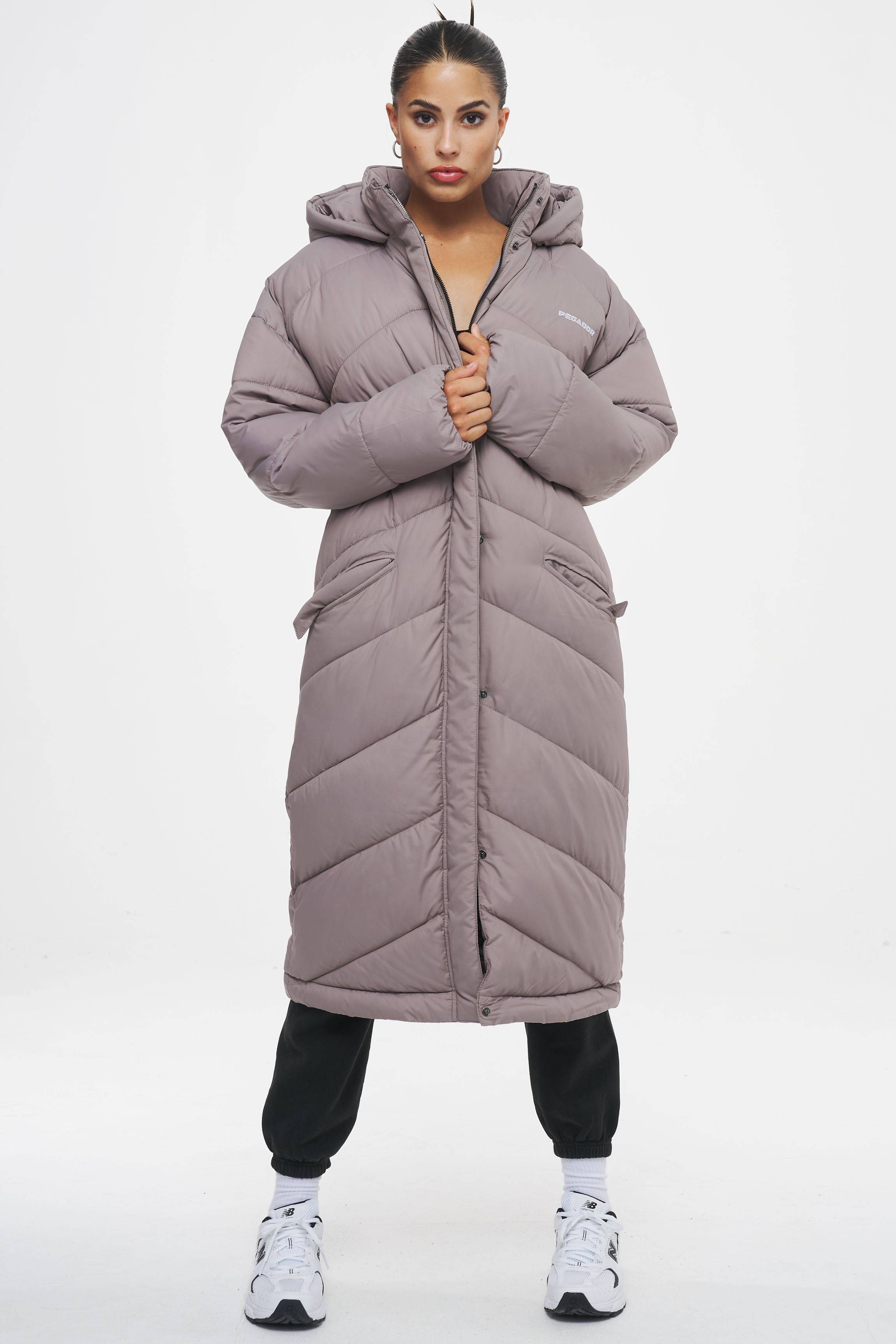 Loha Oversized Puffer Coat Nickle Jackets | Women Ahead of Time Female 