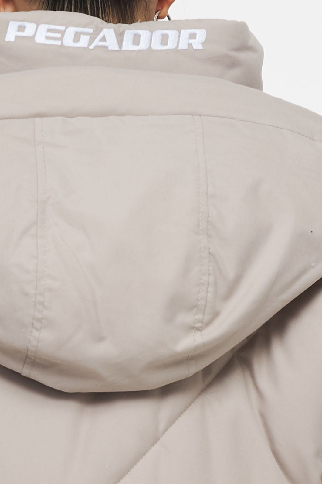 Sierra Oversized Hooded Puffer Jacket Beige Jackets | Women Ahead of Time Female 